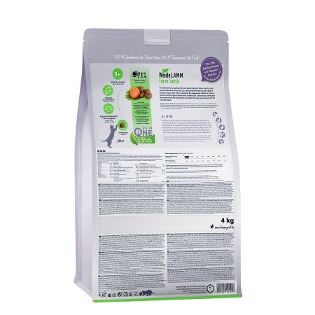 Happy Cat Senior Weide-Lamm 4 kg