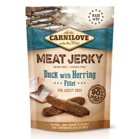 Carnilove Dog Jerky Duck&Herring Fillet 100g