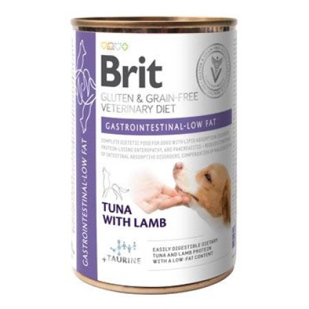 Brit VD Dog GF konz. Gastrointestinal Low Fat 400g