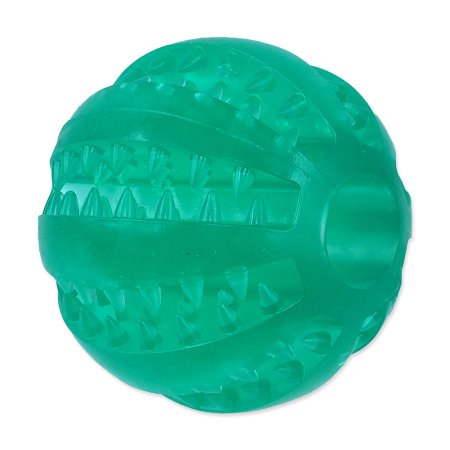 Míček DOG FANTASY DENTAL MINT zelený 6cm