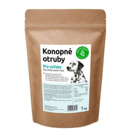 Konopné otruby 1 kg