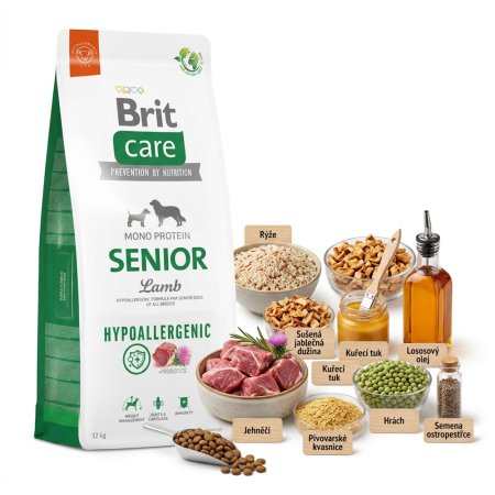 Brit Care Dog Hypoallergenic Senior 3kg