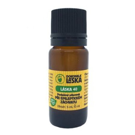 LÁSKA 40 Při epileptickém záchvatu 10ml