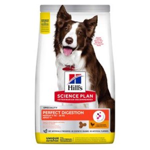 Hill’s Science Plan Perfect Digestion pro střední dospělé psy 14 kg