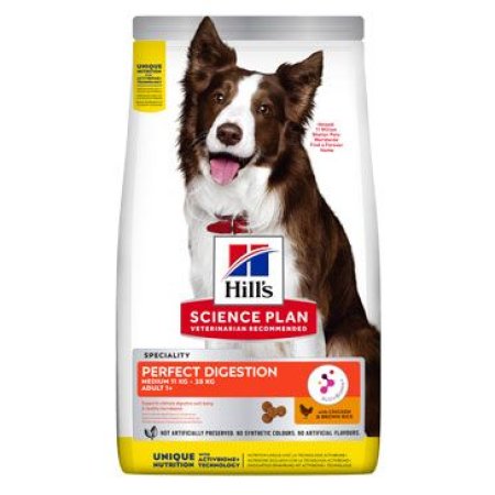 Hill’s Science Plan Perfect Digestion pro střední dospělé psy 14 kg