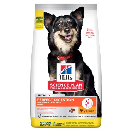Hill’s Science Plan Perfect Digestion granule pro malé dospělé psy 6 kg