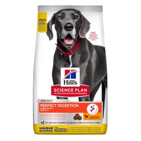 Hill’s Science Plan Perfect Digestion granule pro velké dospělé psy 14 kg