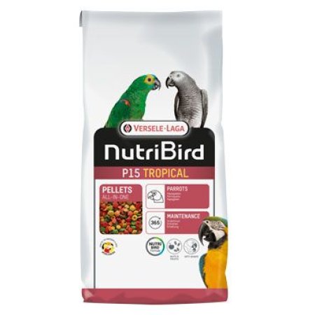 VL Nutribird P15 Tropical pro papoušky 10kg NEW