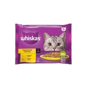 Whiskas kapsička Drůběží výběr ve šťávě 4 x 85 g