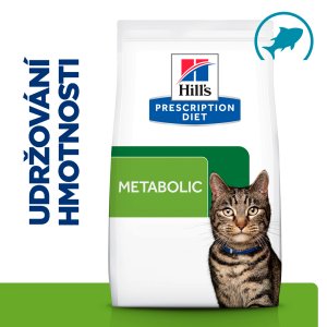 Hill’s Prescription Diet Metabolic Regulace hmotnosti pro kočky tuňák 3 kg
