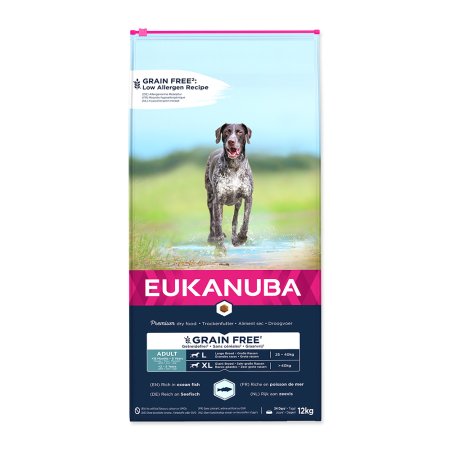 Eukanuba Adult Large & Giant Grain Free Ocean Fish 12 kg