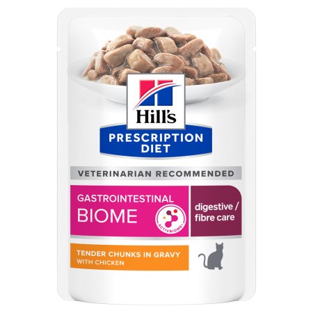 Hill’s Prescription Diet GI Biome Péče o zažívání pro kočky 12 x 85 g