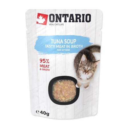 ONTARIO Kitten Soup Tuna, Rice & Vegetable 40 g