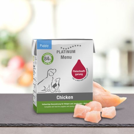 PLATINUM Natural Menu Puppy Chicken 375 g