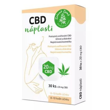 CBD náplasti 30 ks