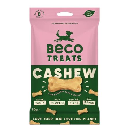 Beco Treats Odměna pro psy Cashew 70g