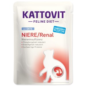 Kapsička KATTOVIT Feline Diet Kidney-diet/Renal duck 85g