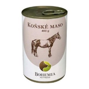 Bohemia Pet Food Koňské maso ve vlastní šťávě 400 g