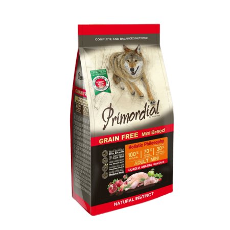 Primordial Grain Free Mini Adult Quail & Duck 6 kg