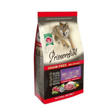 Primordial Grain Free Mini Adult Sardine & Goose 6 kg