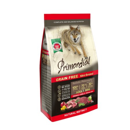 Primordial Grain Free Mini Adult Wild Boar & Lamb 2 kg