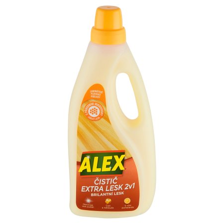 Alex čistič extra lesk 2v1 na laminát 750 ml