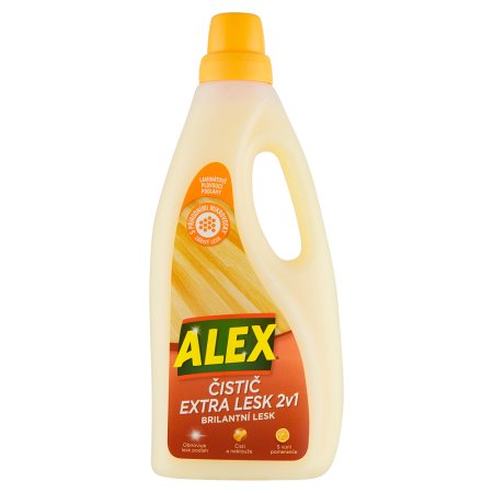 Alex čistič extra lesk 2v1 na laminát 750 ml