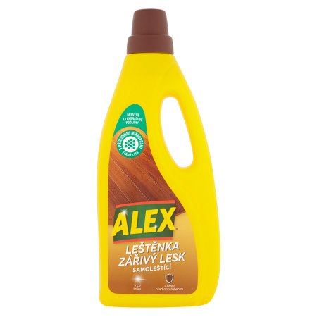 Alex leštěnka zářivý lesk na dřevo, laminát 750 ml