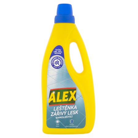 Alex leštěnka zářivý lesk na vinyl, dlažbu, lino 750 ml