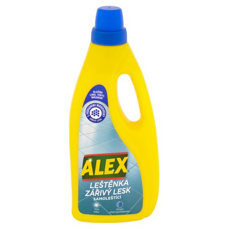 Alex leštěnka zářivý lesk na vinyl, dlažbu, lino 750 ml