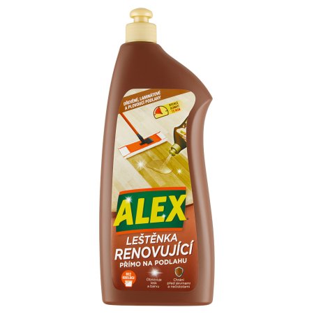 Alex leštěnka renovující na dřevo, laminát 900 ml