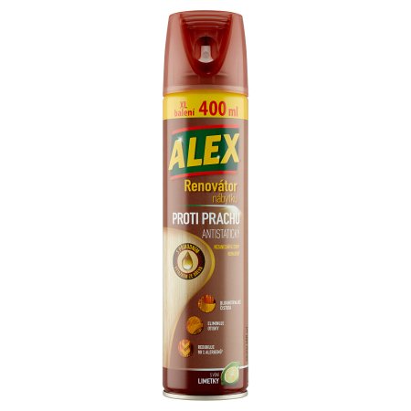 Alex renovátor nábytku proti prachu, aerosol 400 ml