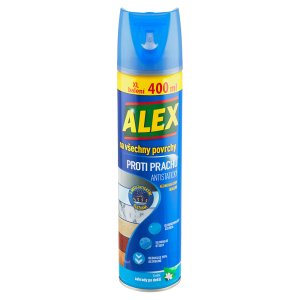 Alex na všechny povrchy proti prachu, aerosol 400 ml