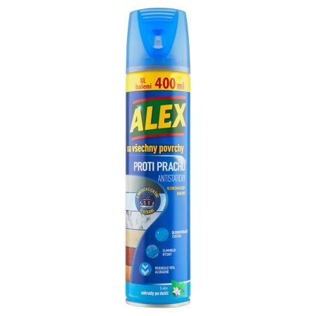 Alex na všechny povrchy proti prachu, aerosol 400 ml