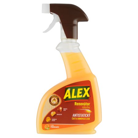 Alex renovátor nábytku antistatický pomeranč, sprej 375 ml