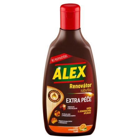 Alex renovátor nábytku extra péče, krém 250 ml