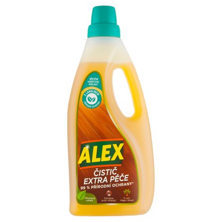 Alex čistič extra péče na dřevo 750 ml