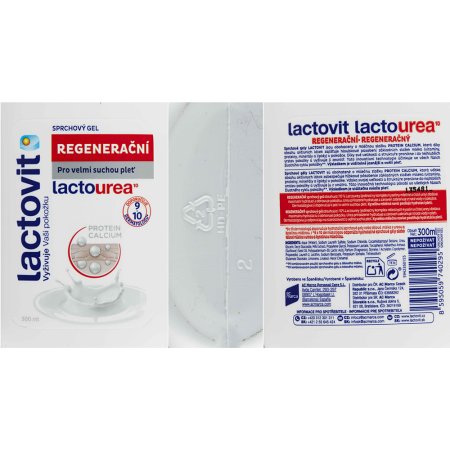 Lactovit Lactourea sprchový gel regenerační 300 ml