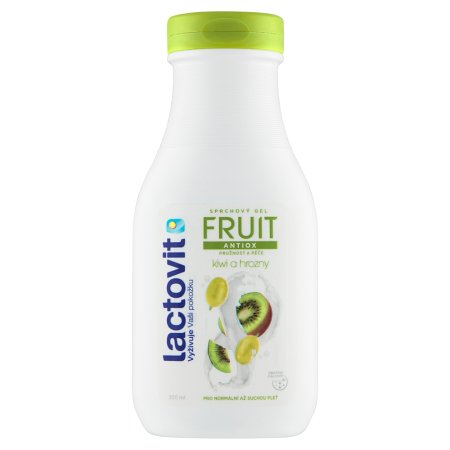 Lactovit Fruit antiox sprchový gel kiwi a hrozny 300 ml