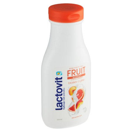 Lactovit Fruit energy sprchový gel broskev a grep 300 ml