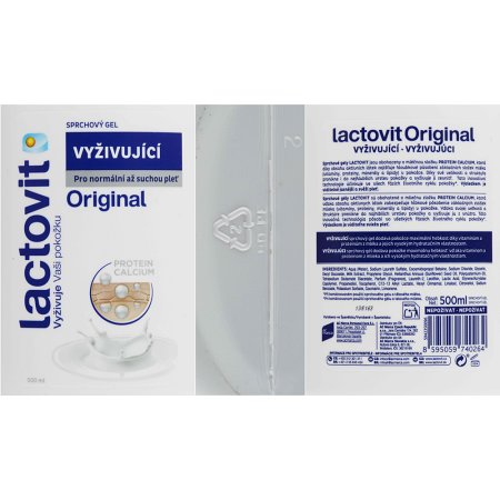 Lactovit Original sprchový gel vyživující 500 ml