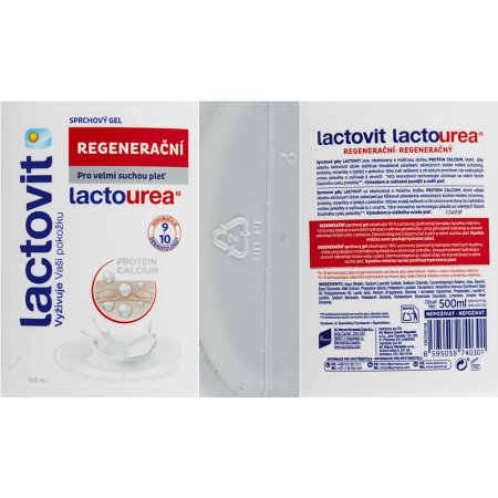 Lactovit Lactourea sprchový gel regenerační 500 ml