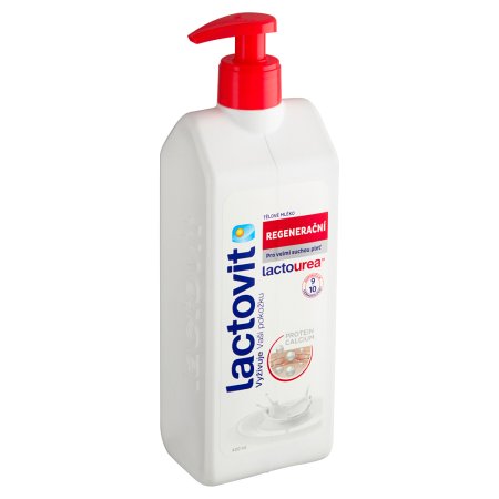 Lactovit Lactourea tělové mléko regenerační 400 ml