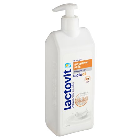 Lactovit Lactooil tělové mléko intenzivní péče 400 ml