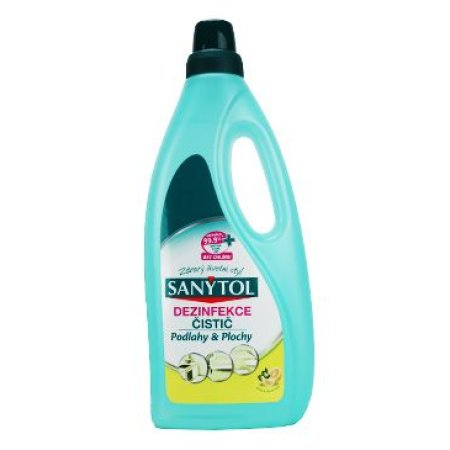 Sanytol dezinfekce univerzální čistič podlahy a plochy citron 1 l
