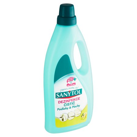 Sanytol dezinfekce univerzální čistič podlahy a plochy citron 1 l