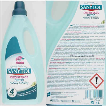 Sanytol dezinfekce univerzální čistič na podlahy a plochy 1000 ml