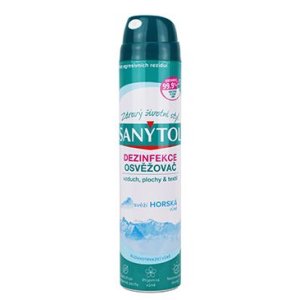 Sanytol dezinfekce osvěžovač vzduchu ploch a textilií horská vůně 300 ml