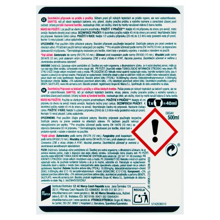 Sanytol dezinfekce na prádlo bílé květy 500 ml