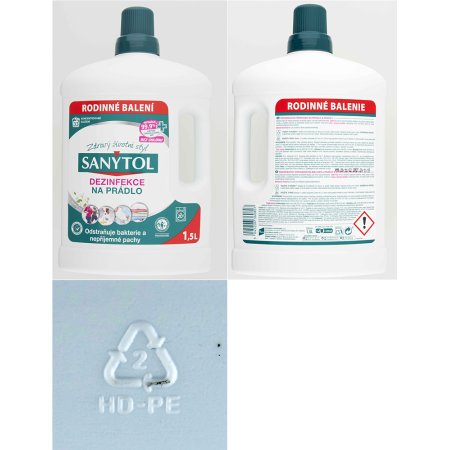 Sanytol dezinfekce na prádlo bílé květy 1,5 l